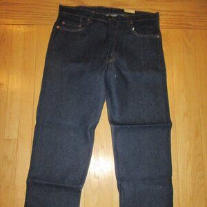 NWT/NOS VTG LEVIS 505 RED TAB MENS JEANS/38x32/STRAIGHT LEG/STIFF!